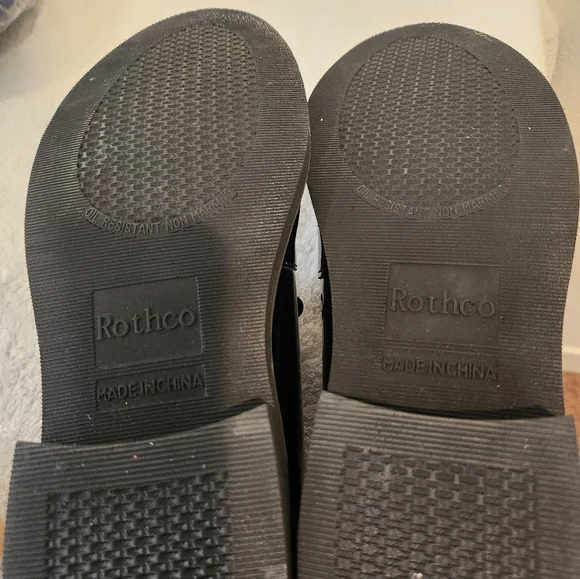 Men's Black Patent Uniform Shoes - Picture 4 of 8